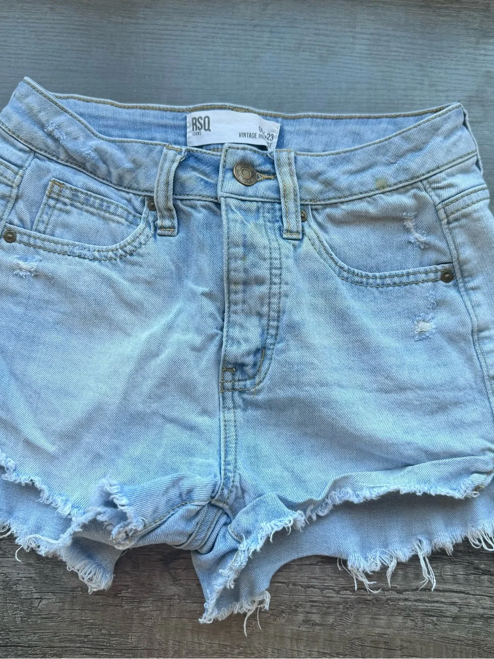 RSQ jeans vintage High-Rise jean denim shorts 00/23